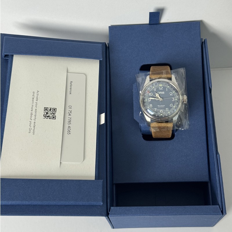 Oris Big Crown Pointer 40mm Blue Dial Men’s Watch 01 754 7785 4065-07 6 20 10