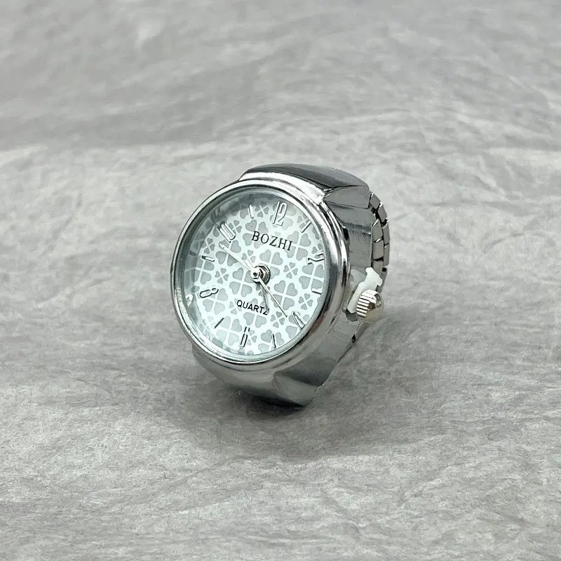 Hot Selling Finger Watch Ring Creative Movement Fashion Accessories Vintage Allo