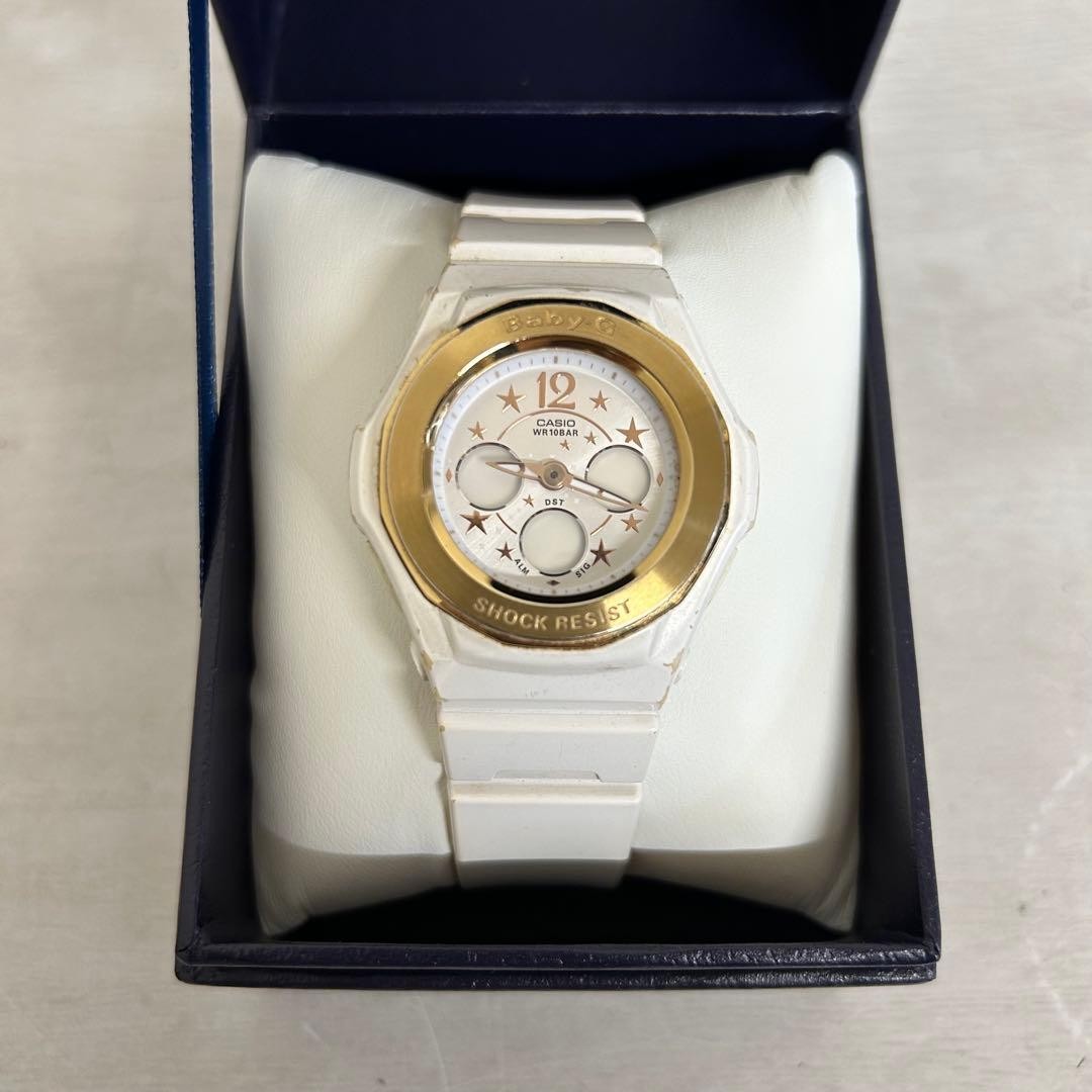 CASIO Baby-G BGA-104L Star Index White Women’s Watch