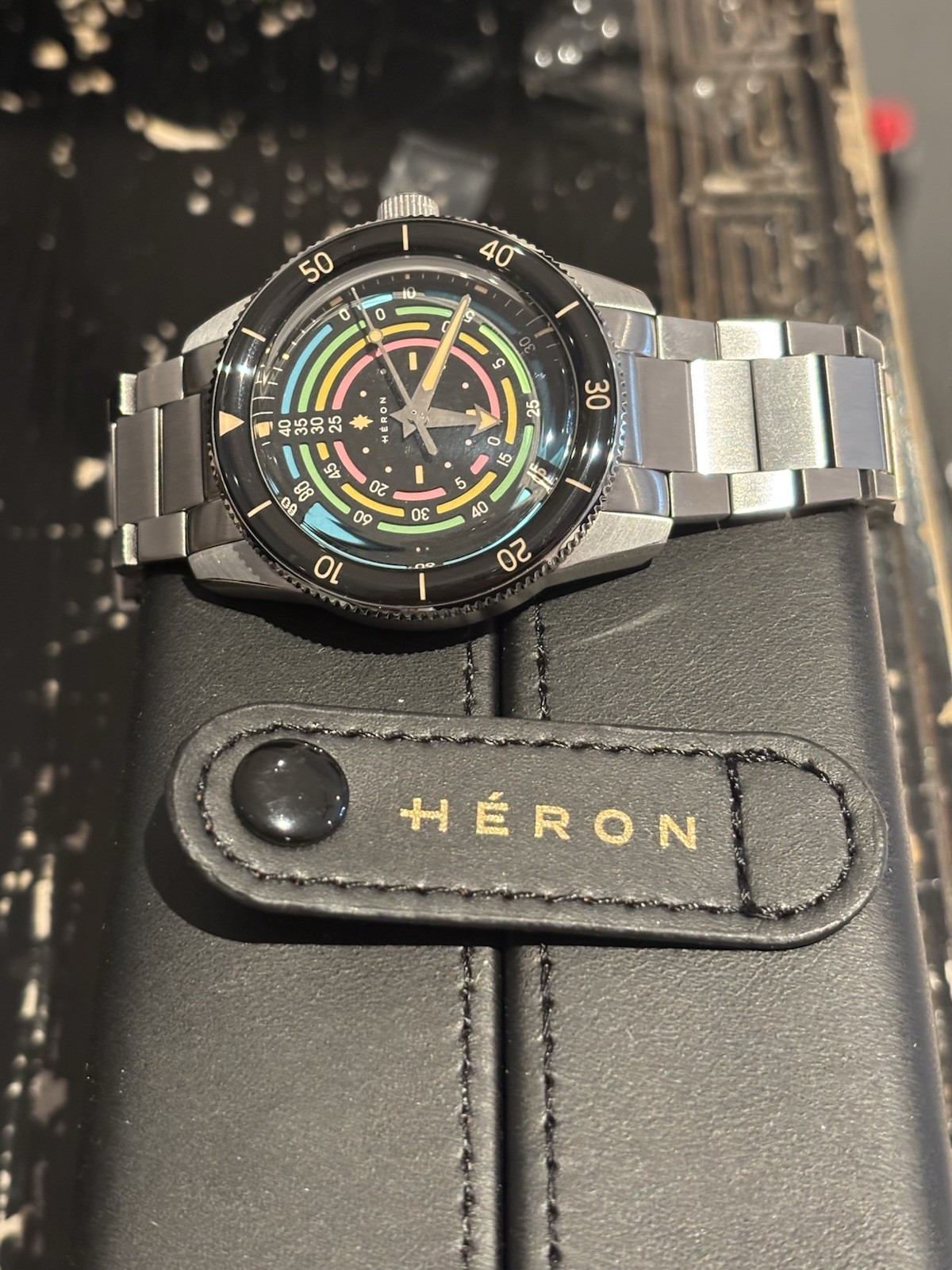 Pre- Owned Heron Marinor Rainbow Decompression Diver – Sold Out, Hardened Steel