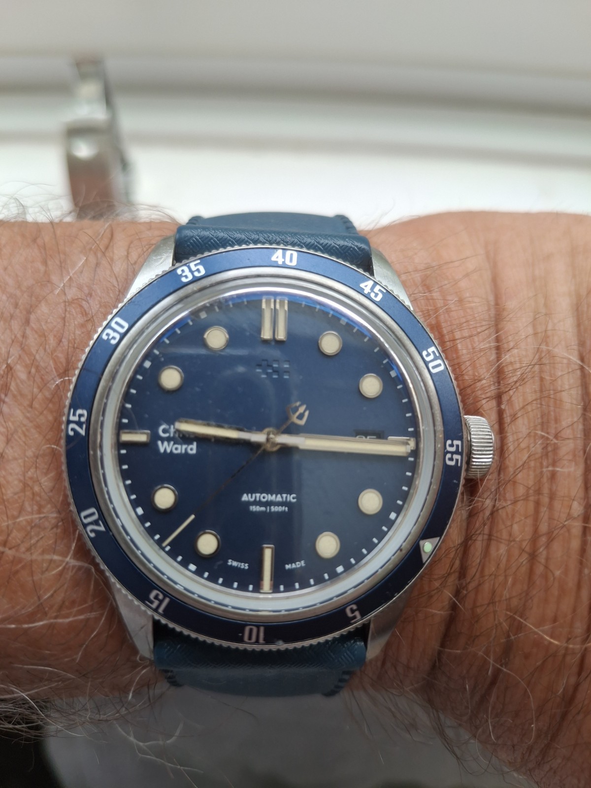 Christopher Ward C65 Trident Blue Automatic 41mm in Fantatsic Condition