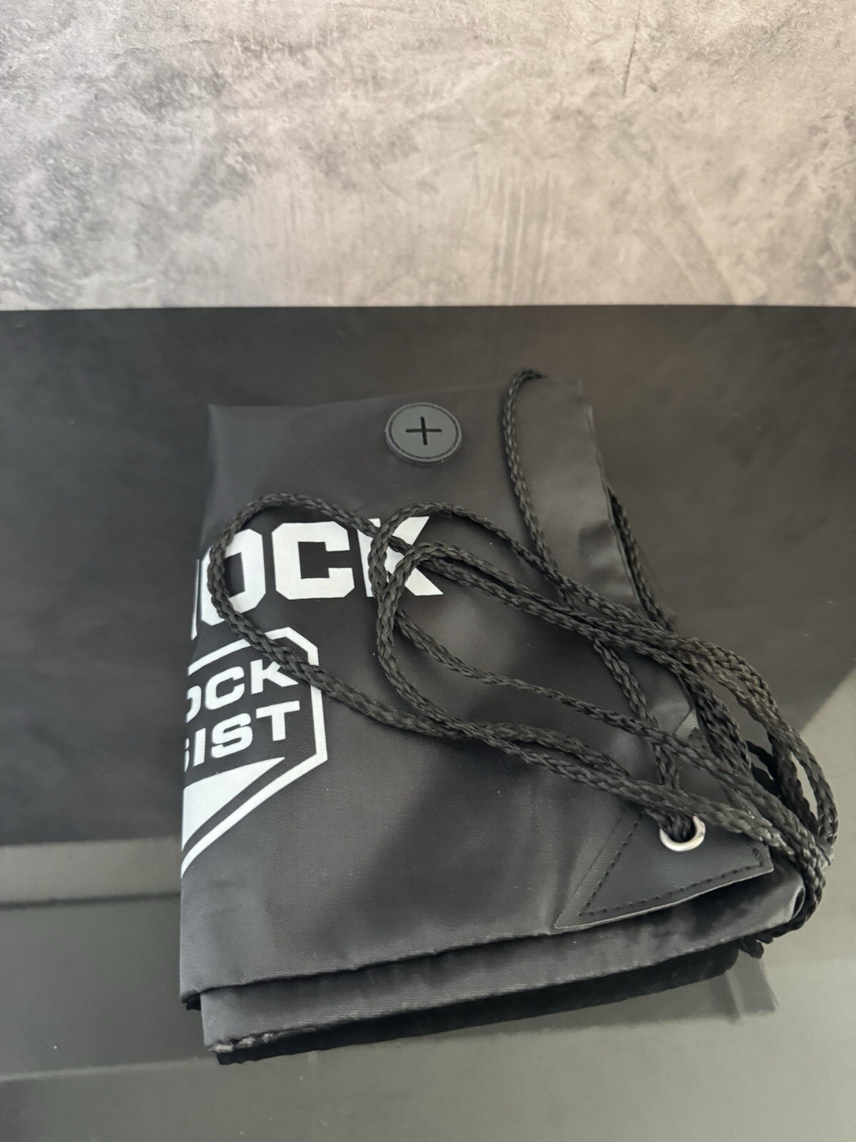 Casio G-SHOCK Black Drawstring Bag Accessory Gym Bag Shoulder Bag Backpack