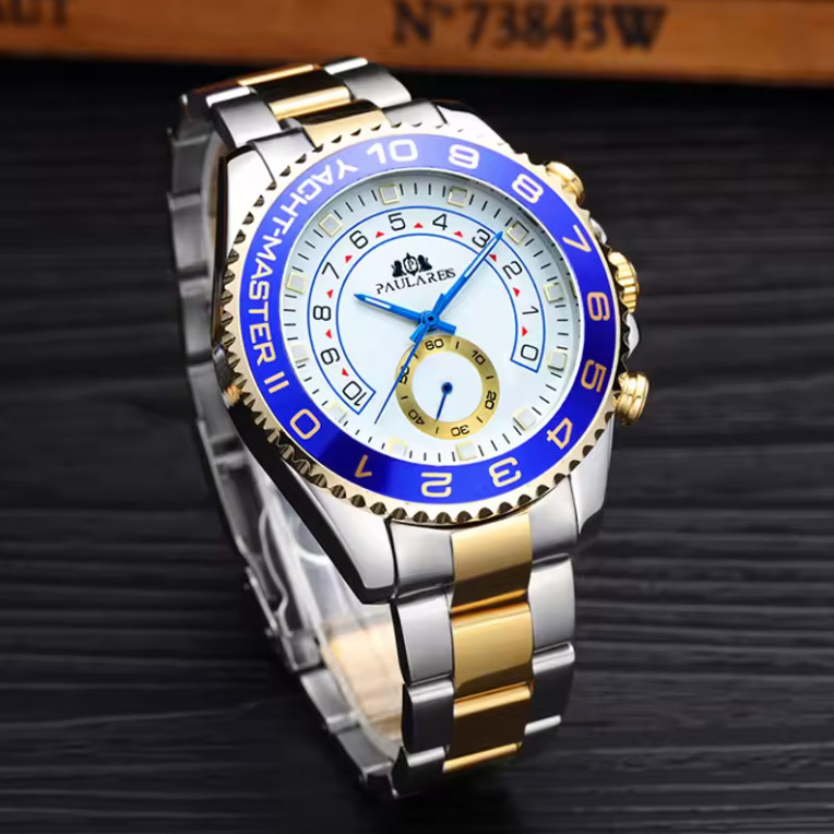 PAULAREIS Automatic Self Wind Mechanical Watches for Men Stainless Steel Watch