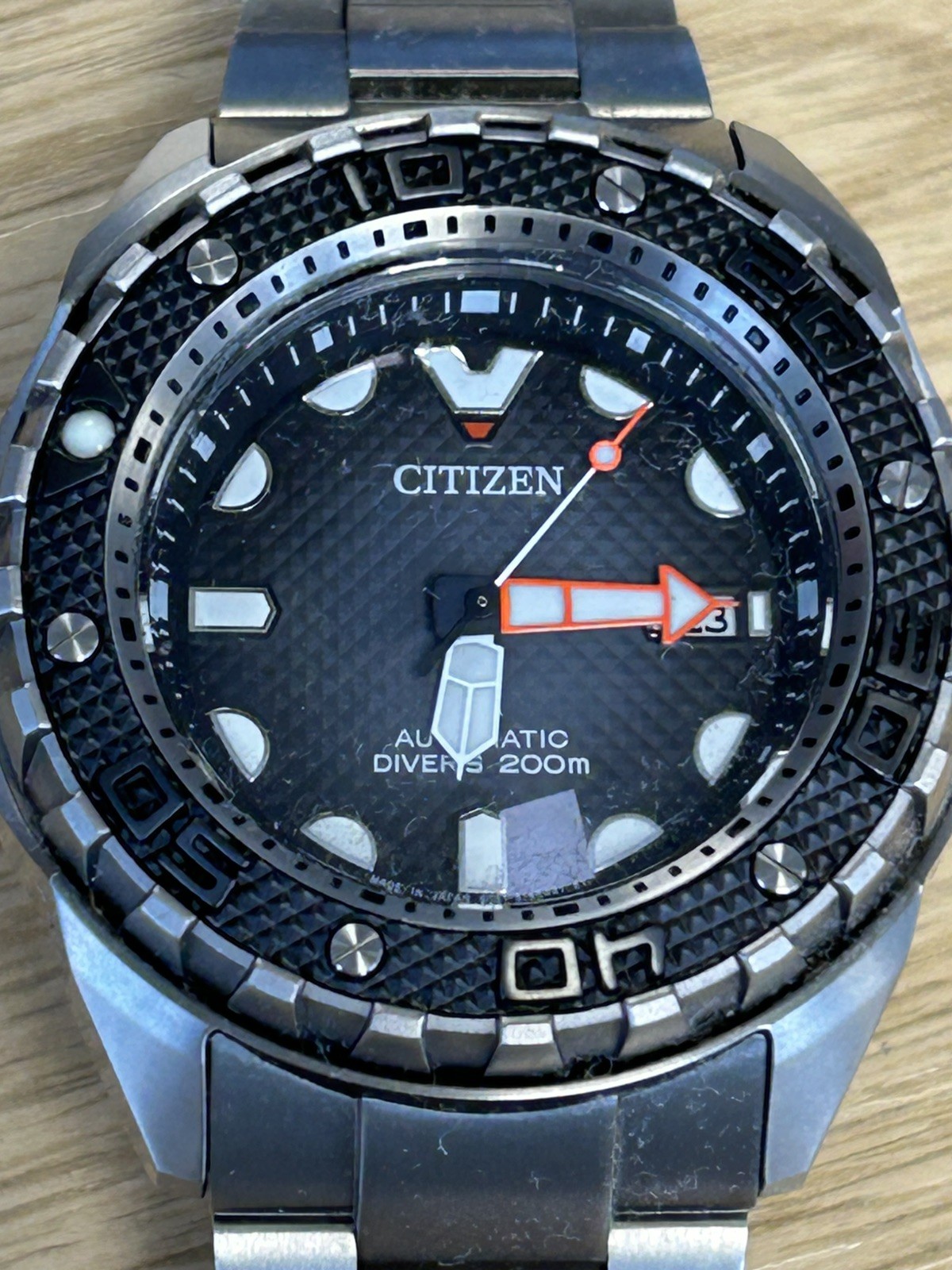 Citizen Promaster Automatic Super Titanium Bracelet Watch NB6004-83E