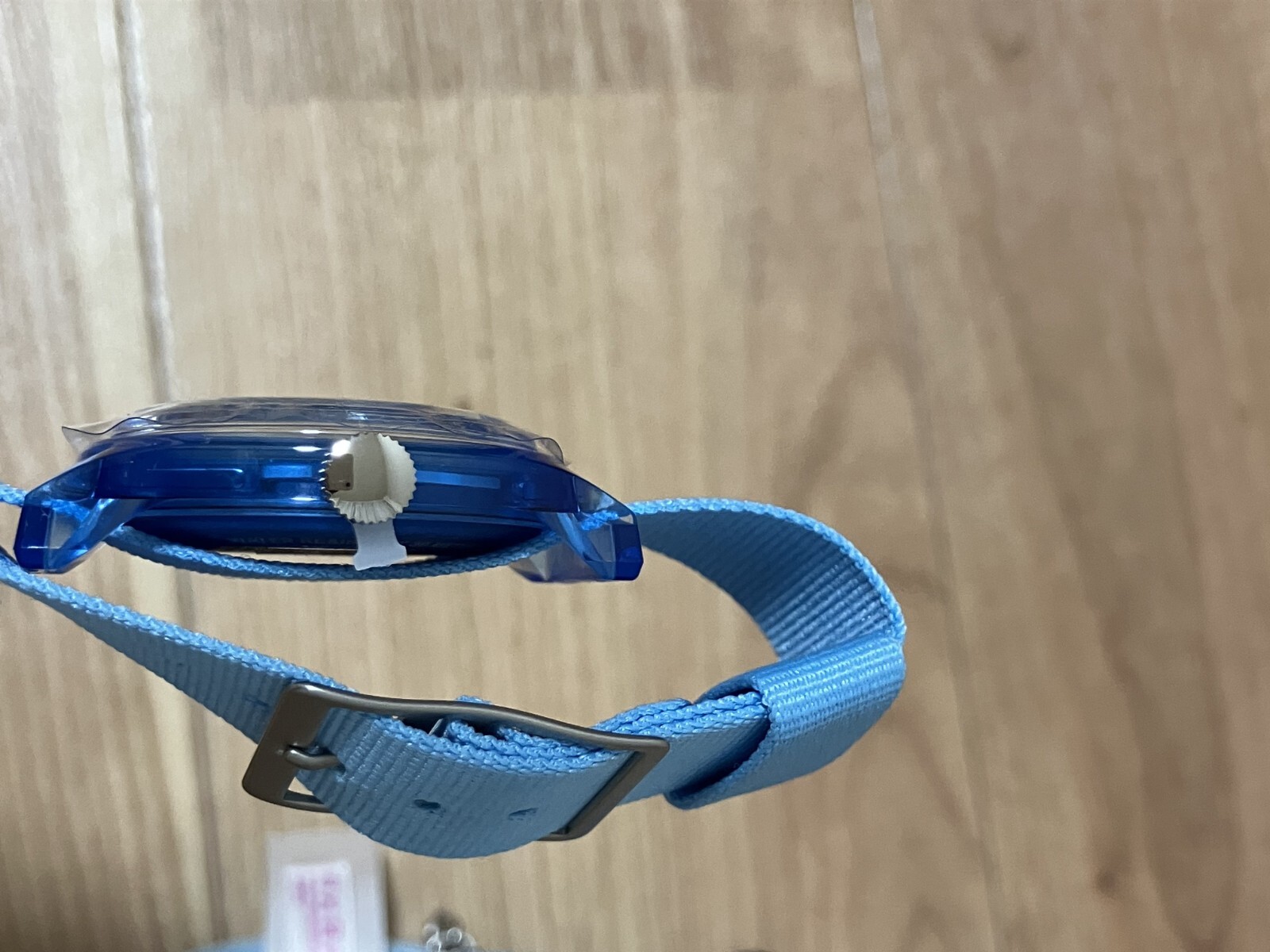 Timex Pac-Man Collaboration Camper TW2V94000 Quartz 30mm Wrist Watch Light Blue