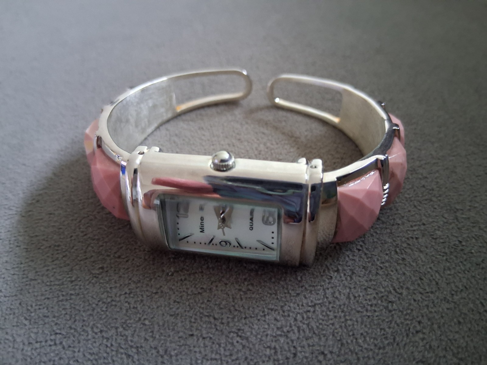 Jay KIng Watch – Pink Opal- Excellent Condition