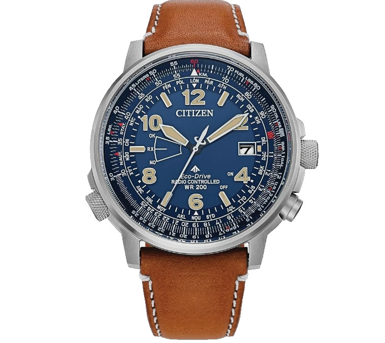 Men’s Eco-Drive Promaster Air Skyhawk Blue Dial Watch– CB0241-00L
