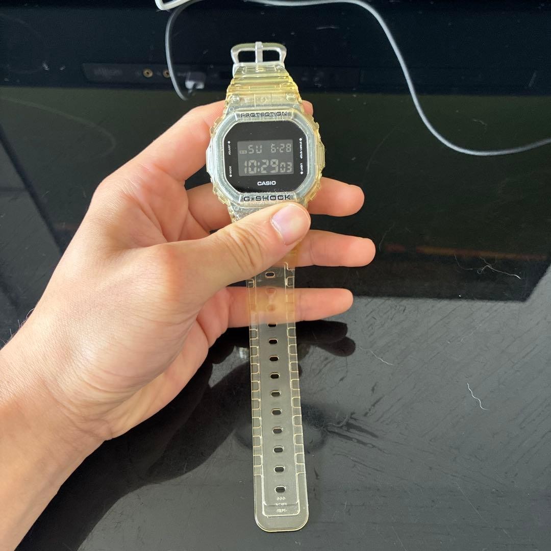 CASIO G-SHOCK Digital Skeleton Watch 【USED】