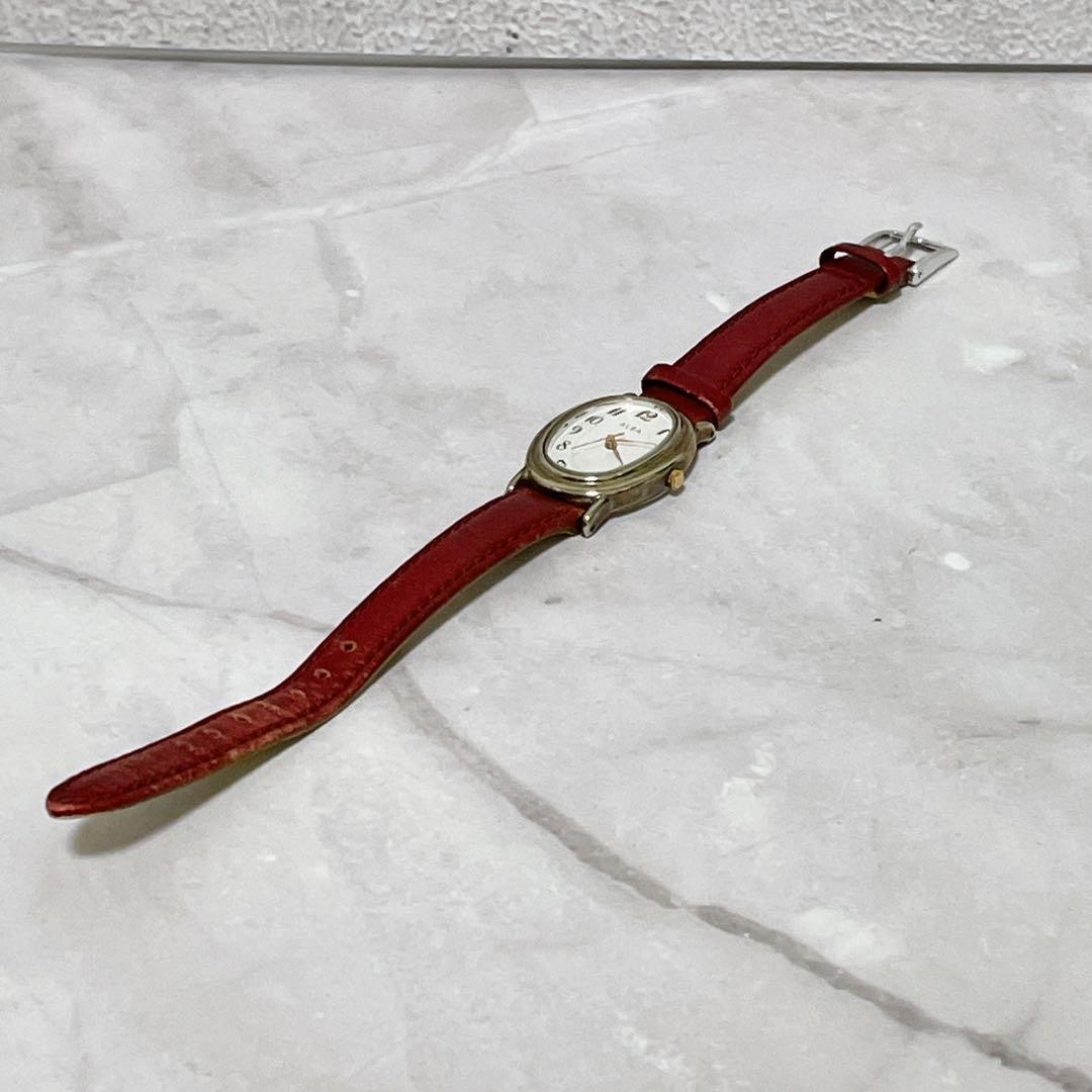 • [Working Condition] SEIKO Alba Oval Watch, New Battery Replaced