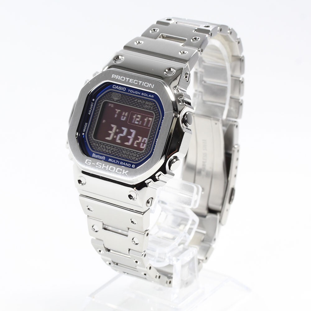 CASIO G-SHOCK GMW-B5000D-2JF Digital Quartz Solar Powered Black Silver