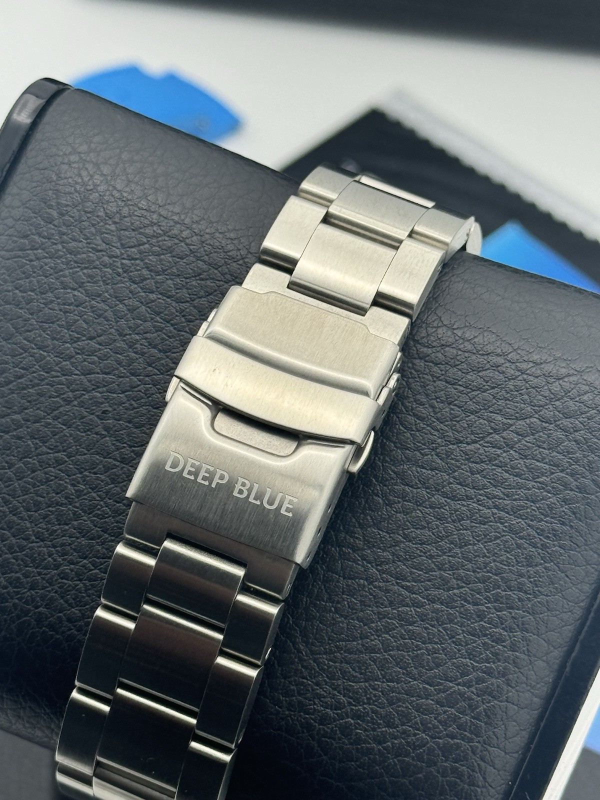 DEEP BLUE MASTER 2000 “10 YEAR ANNIVERSARY” 46MM BLUE DIAL! 2000M DIVER!