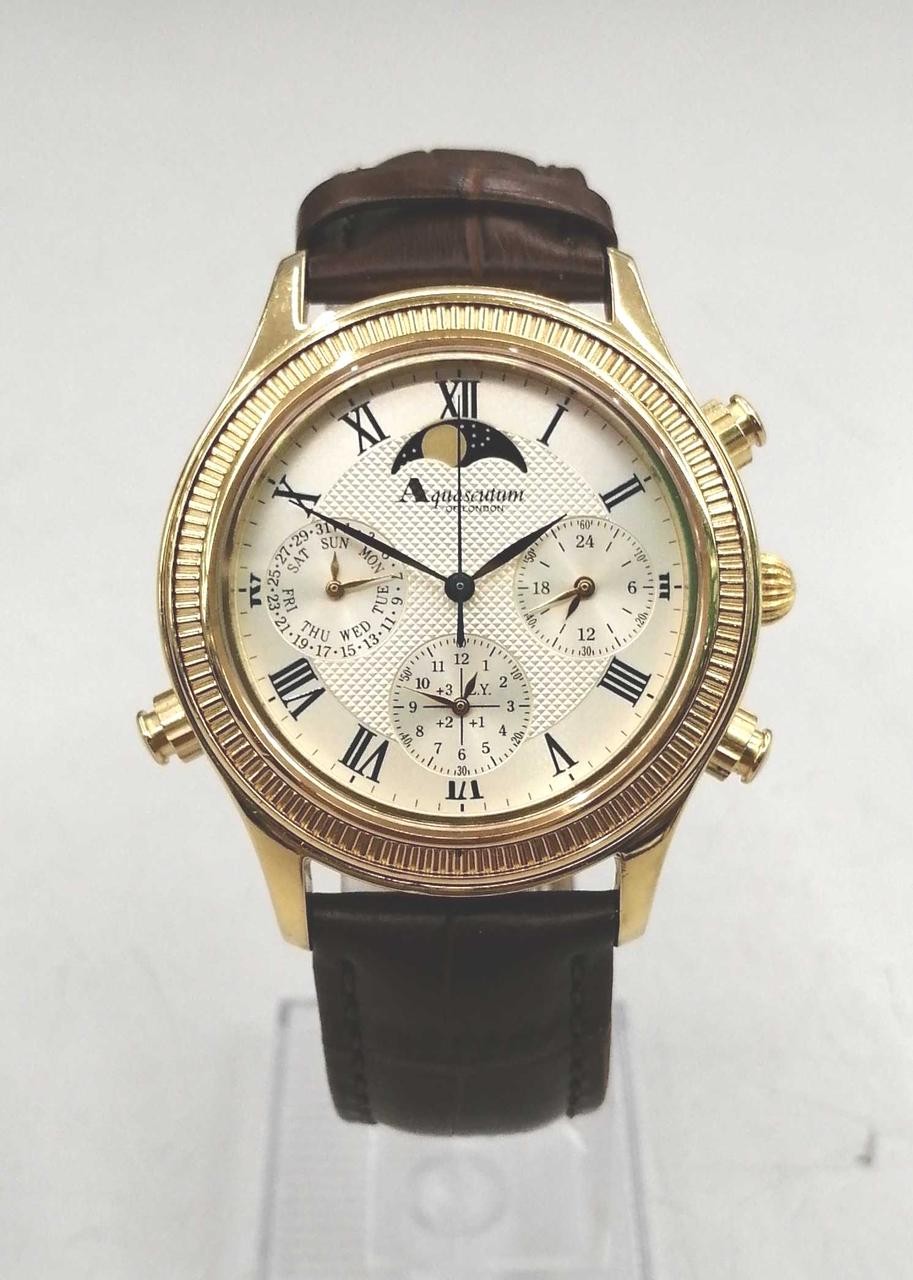 [A4N] Aquascutum 150th Anniversary Limited Edition Quartz Men Watch [x2s]