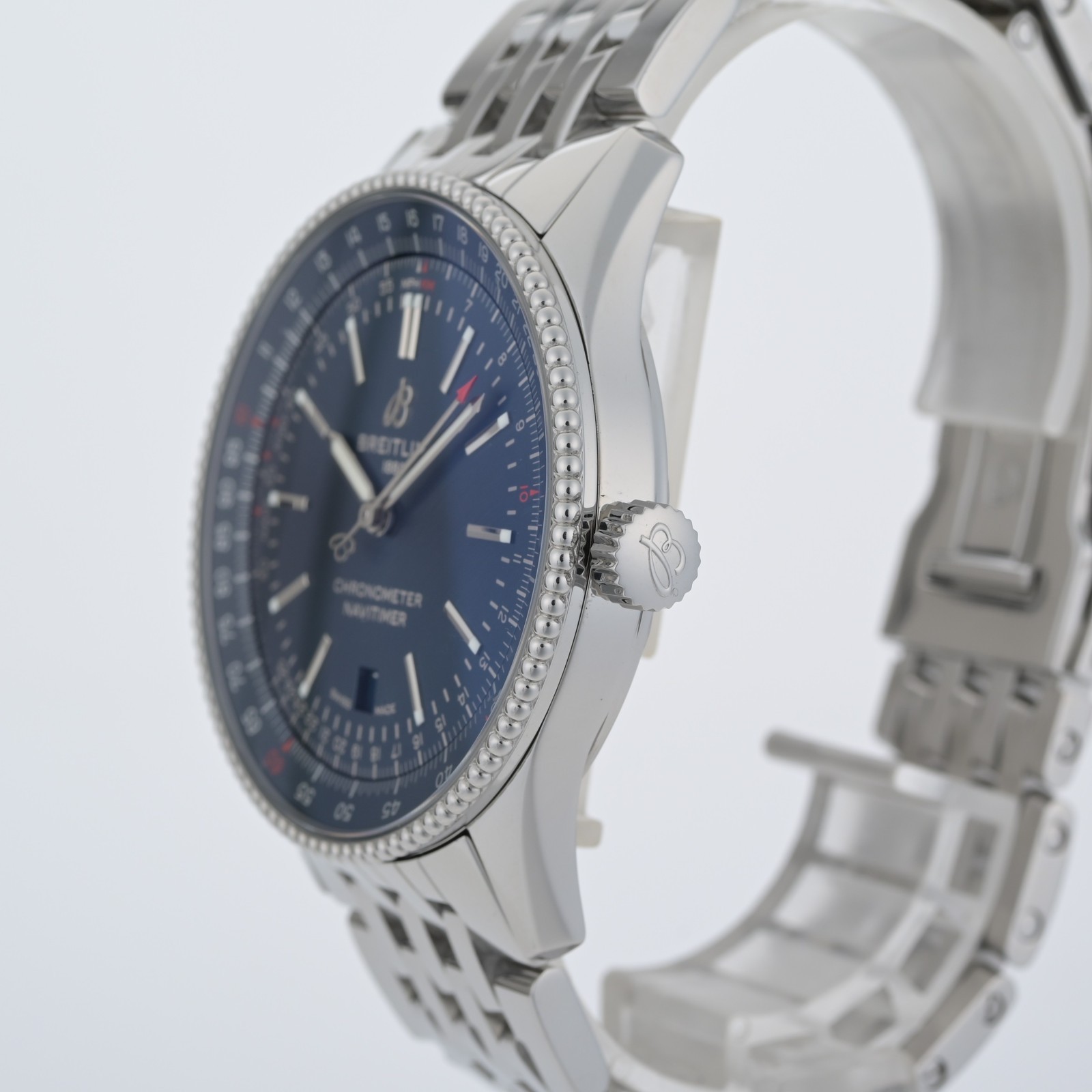Breitling Navitimer A17326 Blue 41mm Automatic Men’s Watch + Box & Papers