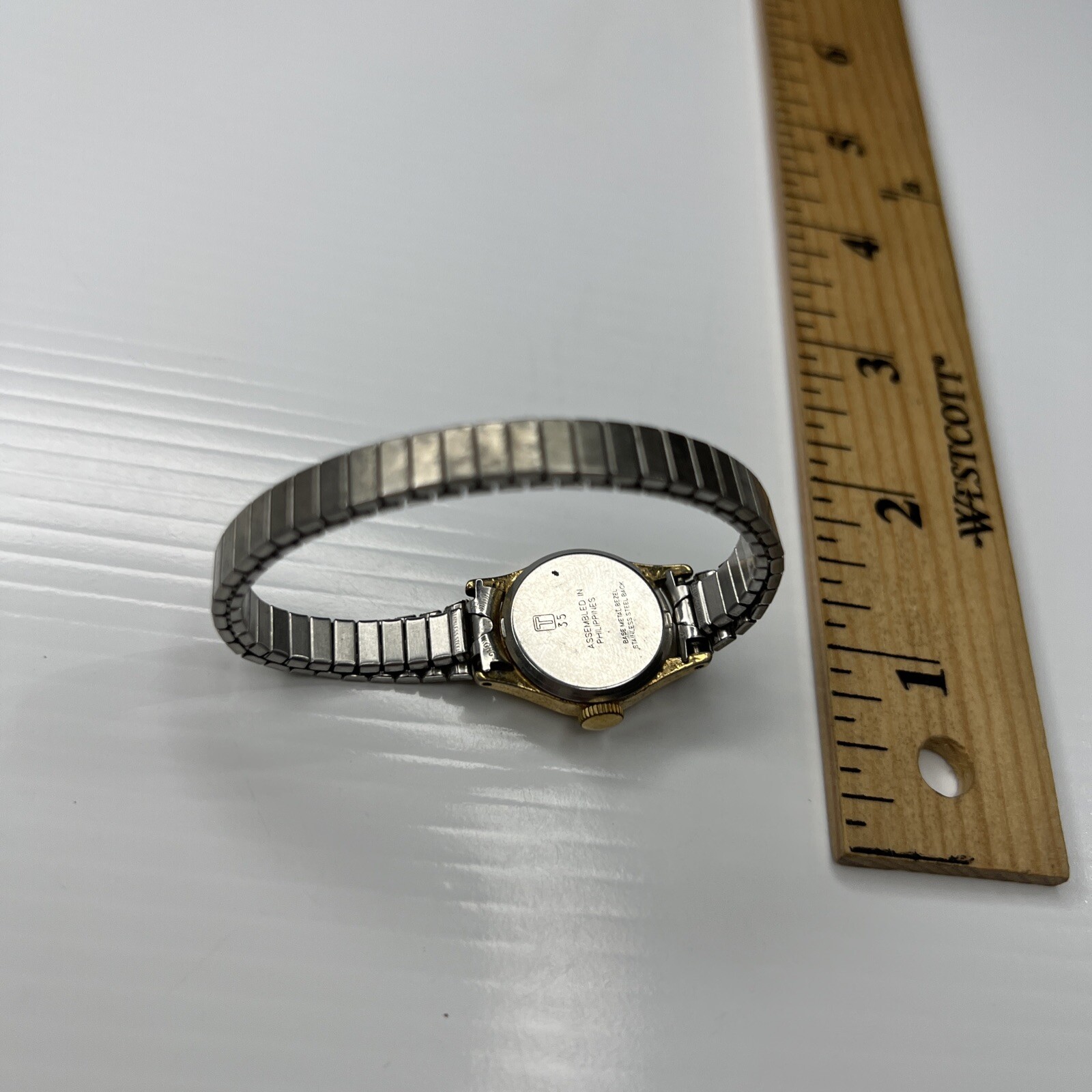 F Acqua Philippines 35 Stainless Two Tone Stainless Retro Watch Untested