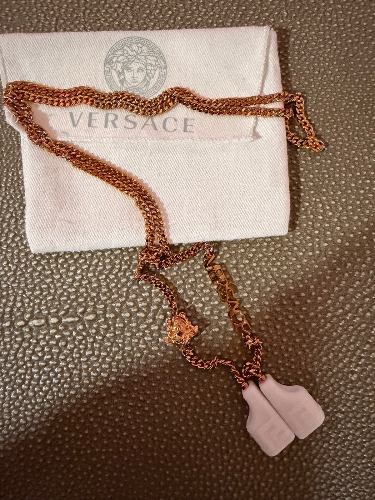 Versace Medusa Earbud Holder