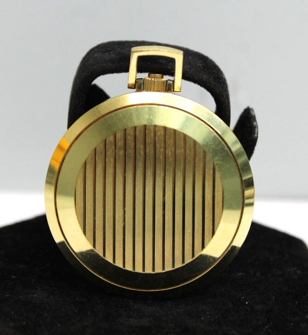 Anchor 17 Ruby ShockProof Yellow Gold Meschanical Pocket Watch Winding