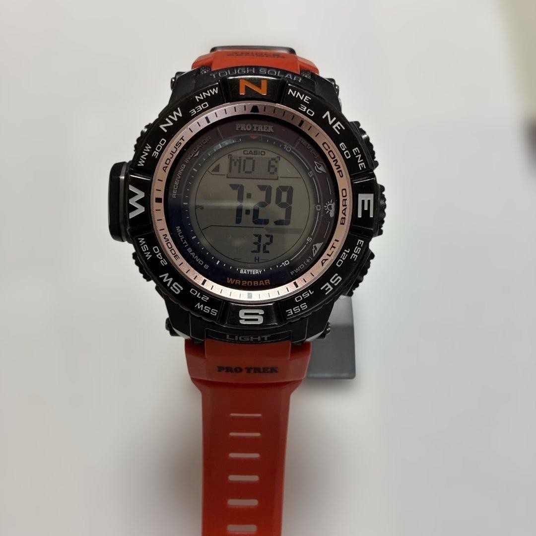 Casio PRO TREK Tough Solar Triple Sensor Watch