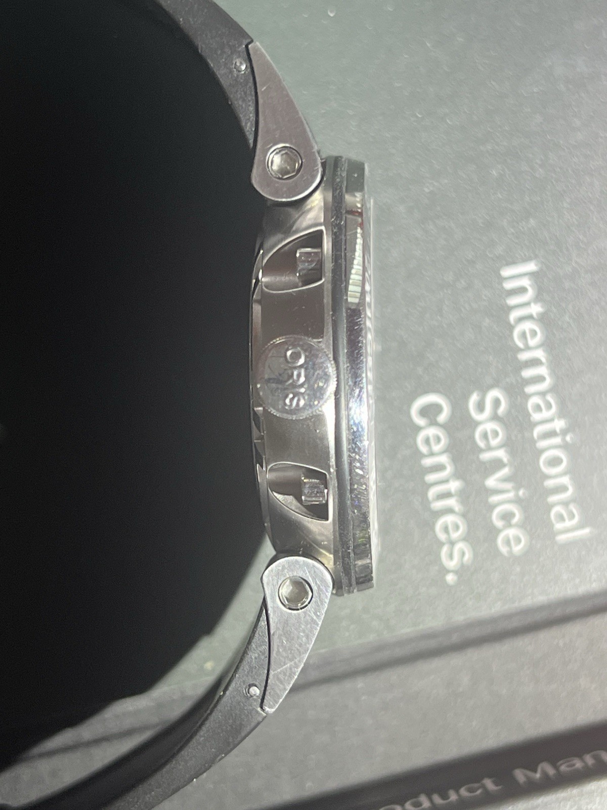 Oris Williams F1 Team Automatic, Day, Date, Sapphire Crystal, Ceramic Bezel.