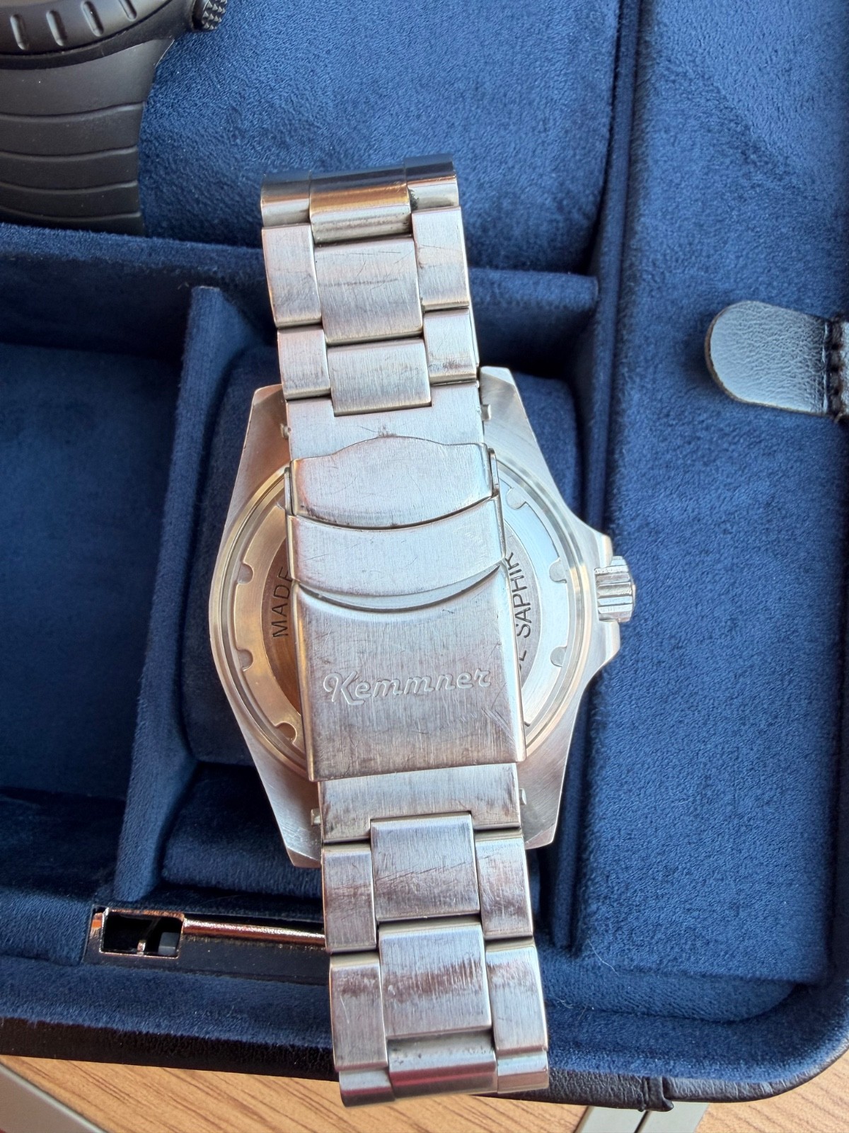 Kemmner Octopus 2000m Swiss Automatic German Dive Watch on bracelet
