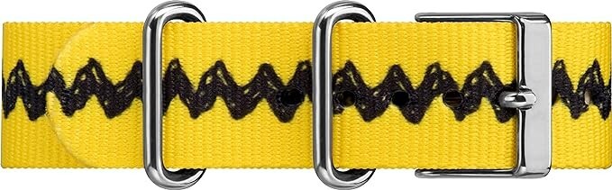 Timex Weekender 38mm Silver Stainless Steel Case with Yellow Nylon Strap Unisex