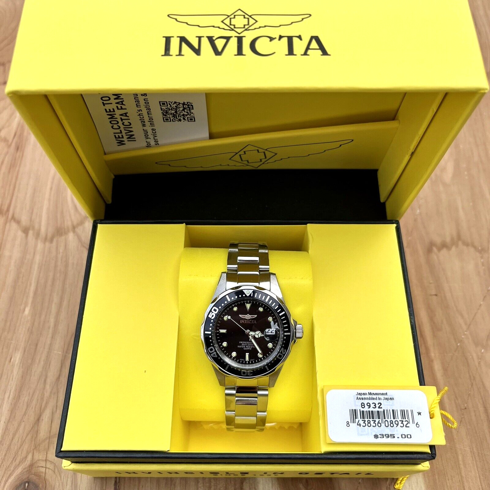 INVICTA wristwatch 8932