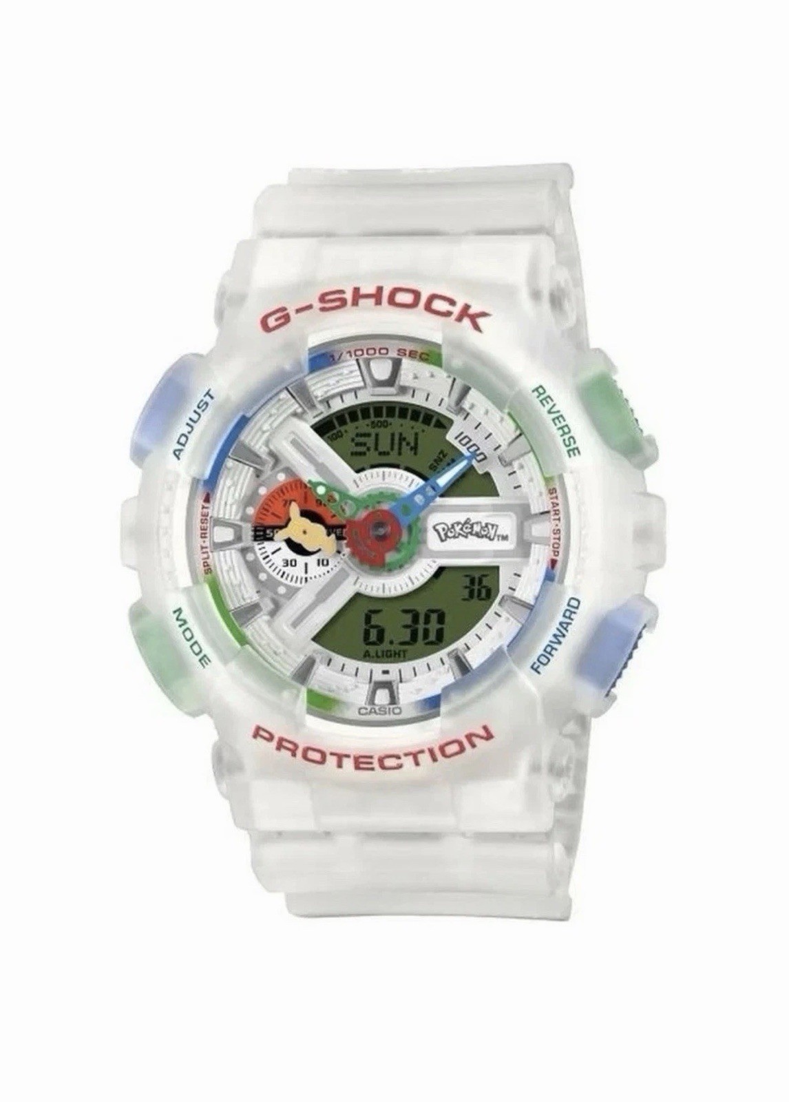 CASIO Pokémon x G-SHOCK GA-110PKM-7AJR 30th Anniversary