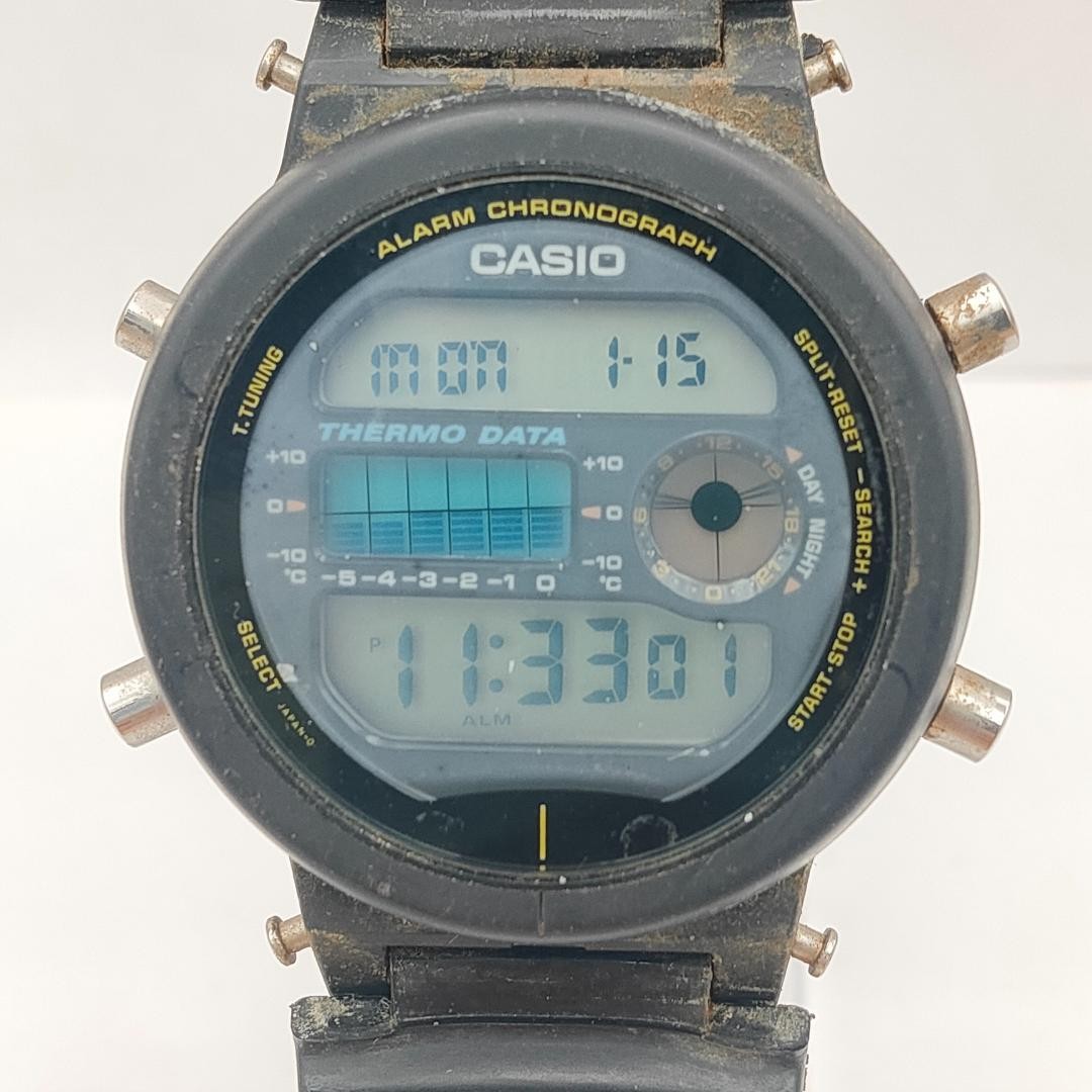 FOR PARTS Casio G-Shock DW-6100 Thermo Data Module 1424 Watch | Japan
