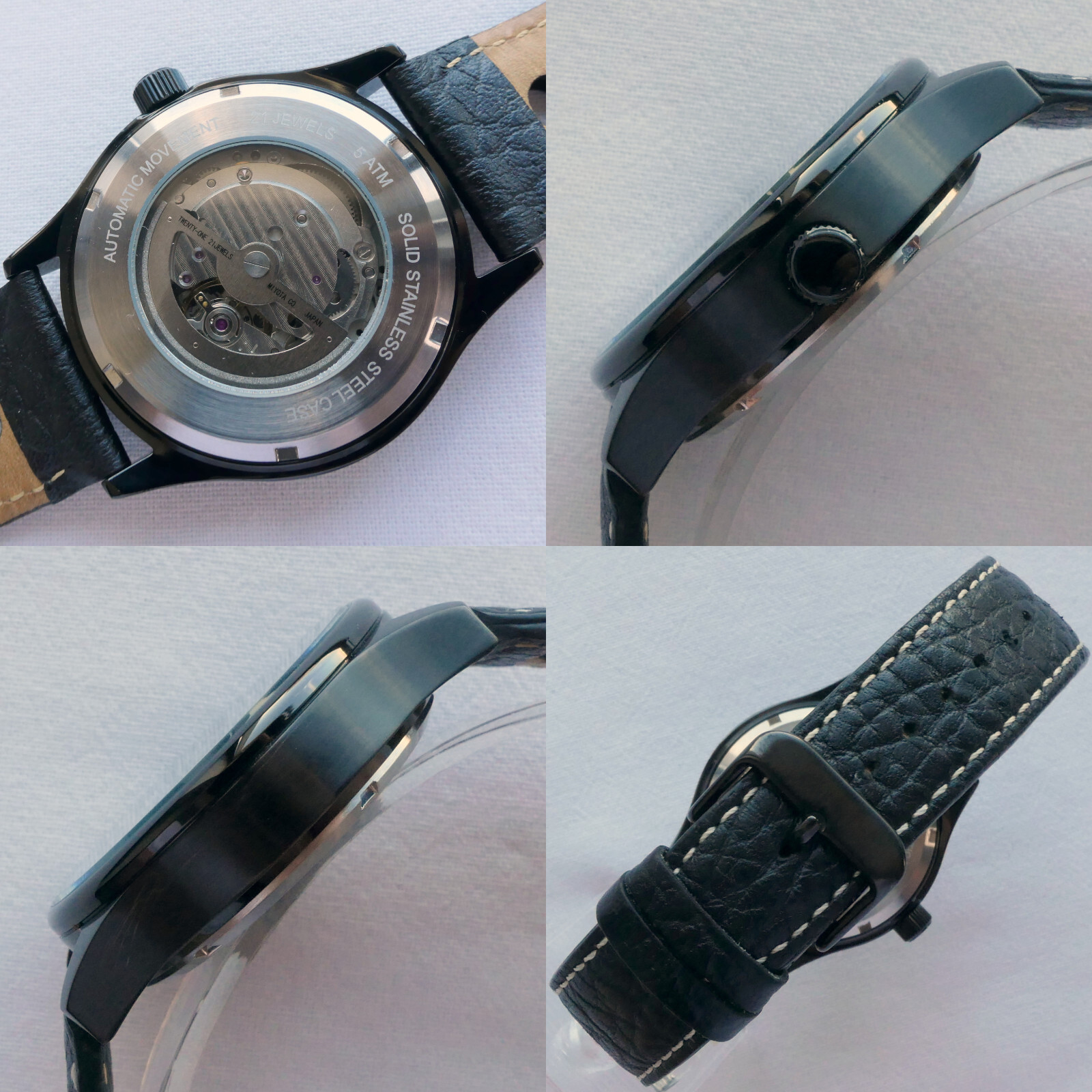 Jaguar XK-E E Type Classic British Car Speedometer Accessory Automatic Watch