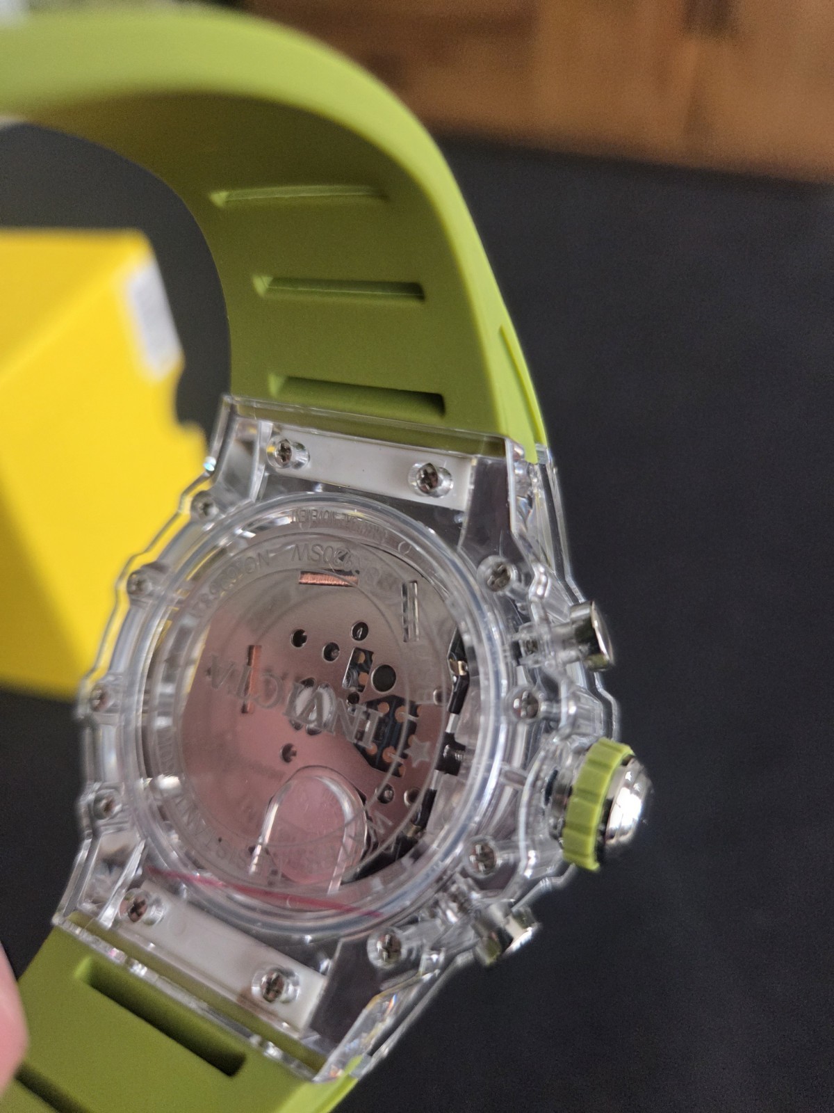 Invicta Coalition Forces Chronograph Quartz Tachymeter Date Clear 52mm 50m