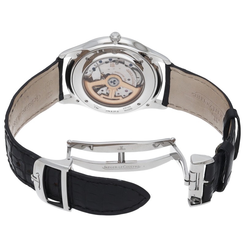 Jaeger-LeCoultre Master Ultra Slim Date Q1288420 / 174.8.37S 40mm #LPW1079