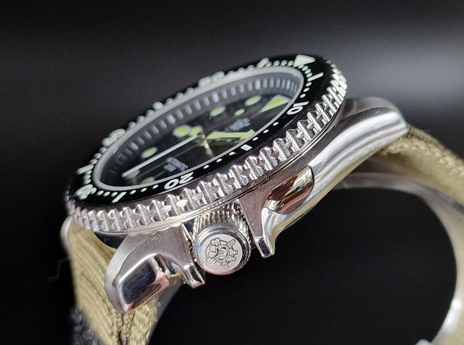 Seiko NH35A Automatic Mechanical 41mm Military Dive Watch by Steeldive