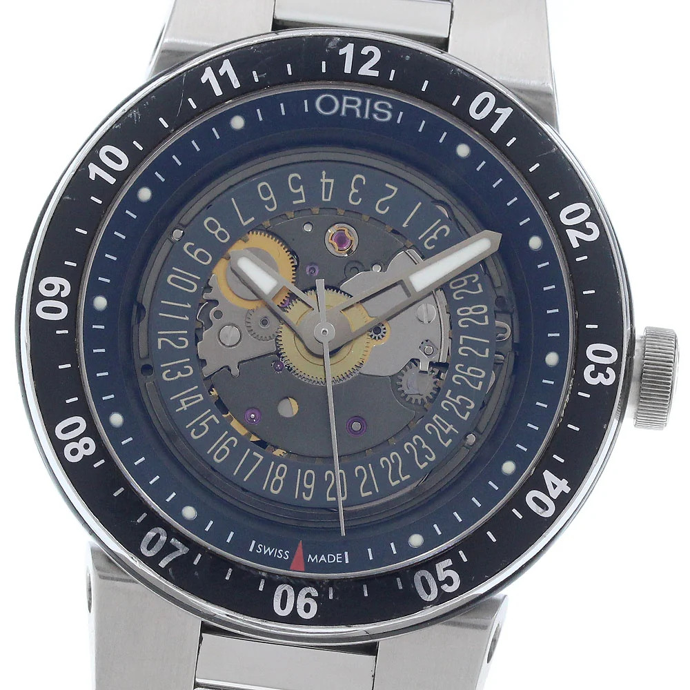 Oris Williams F1 Team Skeleton Engine 733-7613 TO317894