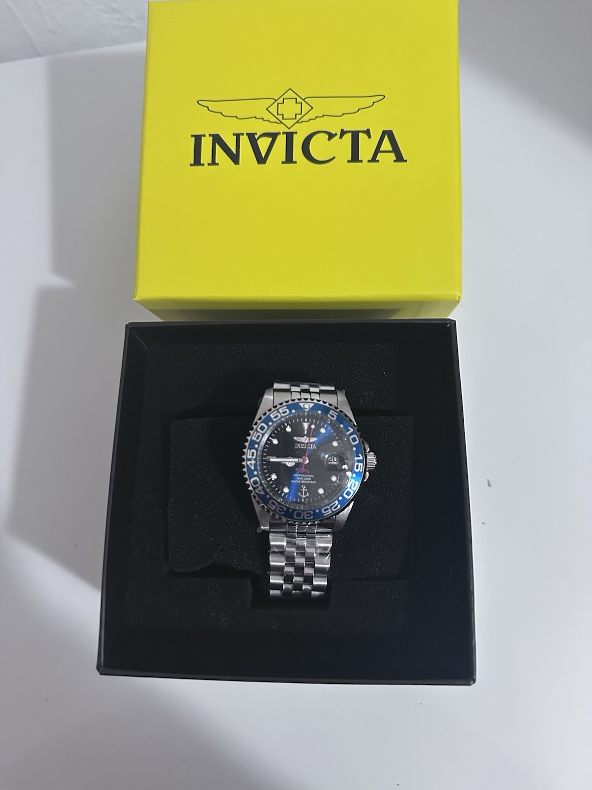 48664-Invicta lady 38 mm Stainless Steel steel Blue Dial Pc32 Quartz
