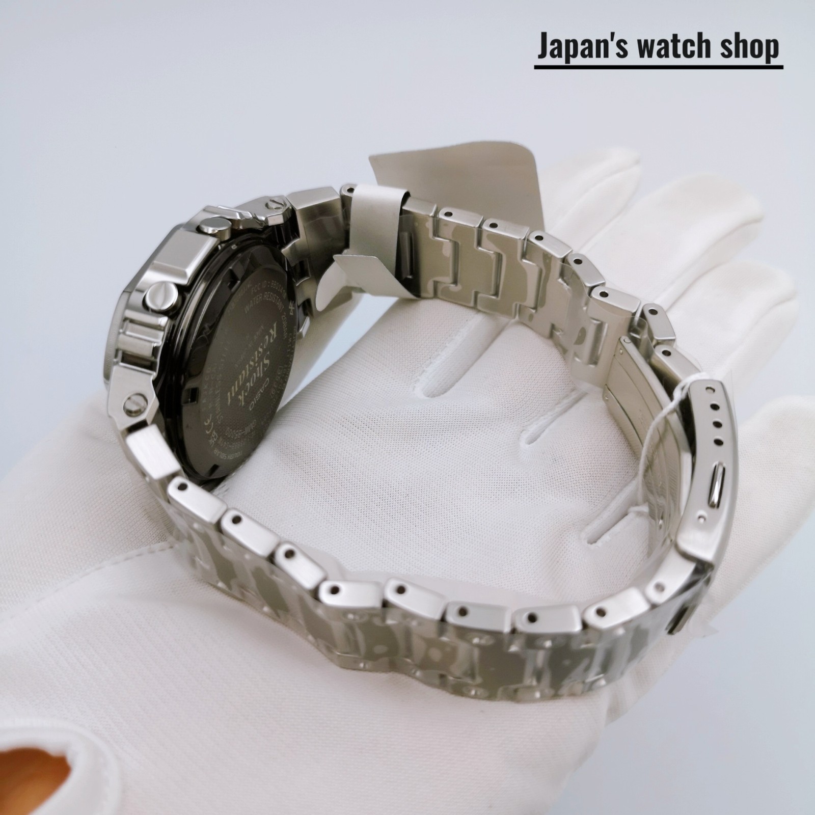 CASIO G-SHOCK GMW-B5000D-1CJF Silver Stainless Steel Men’s Watch New in Box