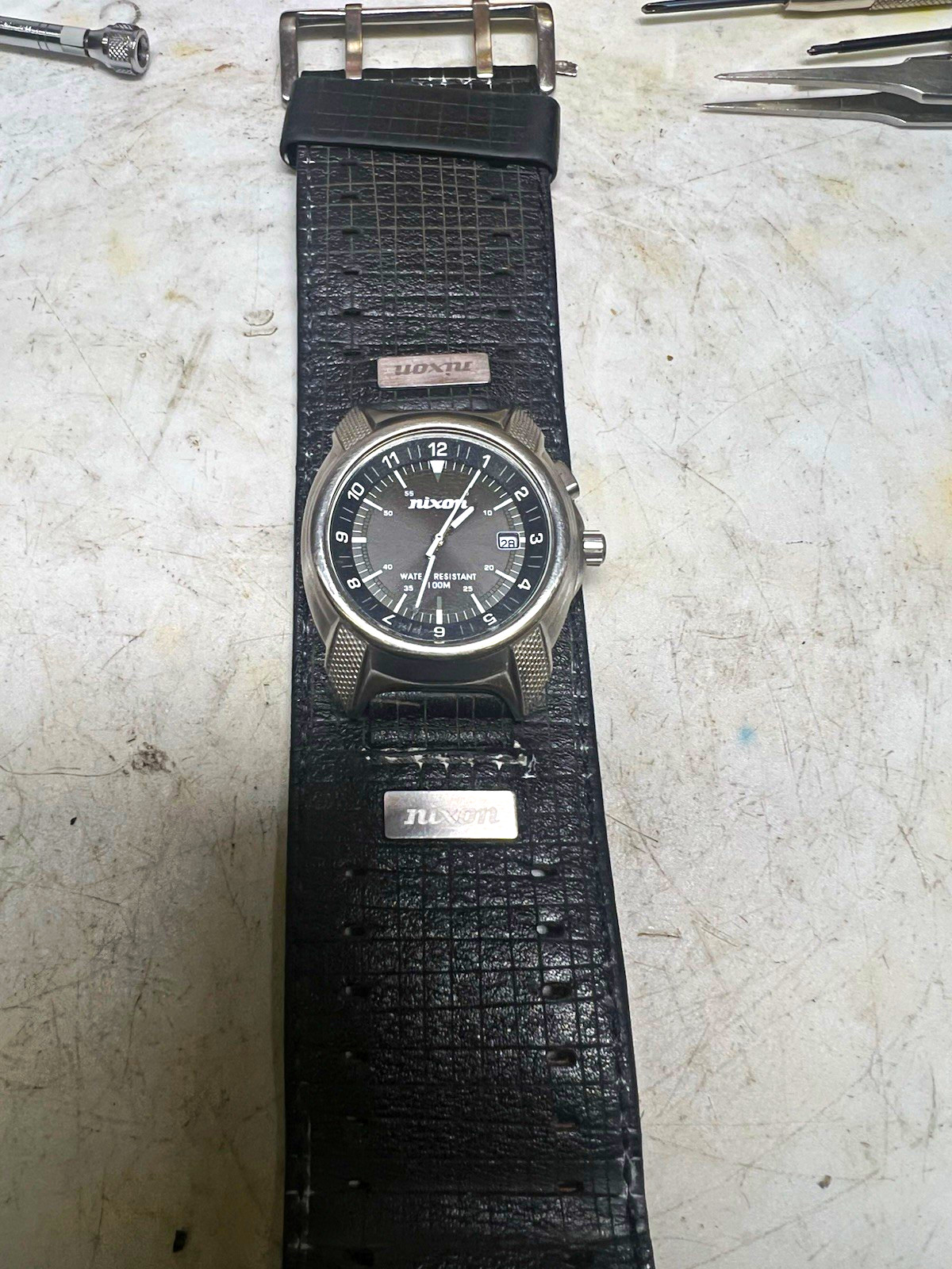 Vintage Y2K Nixon Bitchin Cameron Roadie Watch