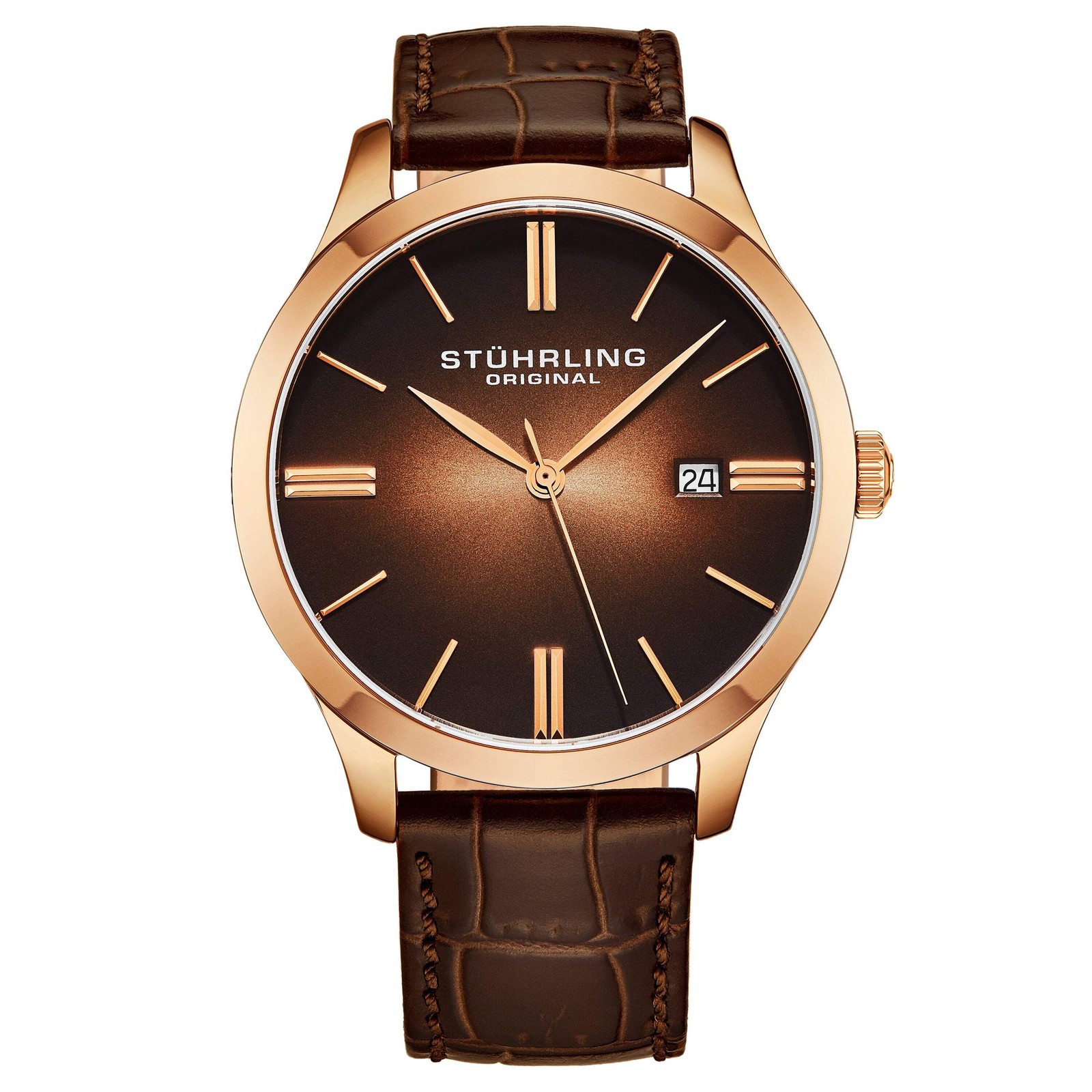 Symphony Rose/ Brown | Black Dial Wristwatch 4014.3
