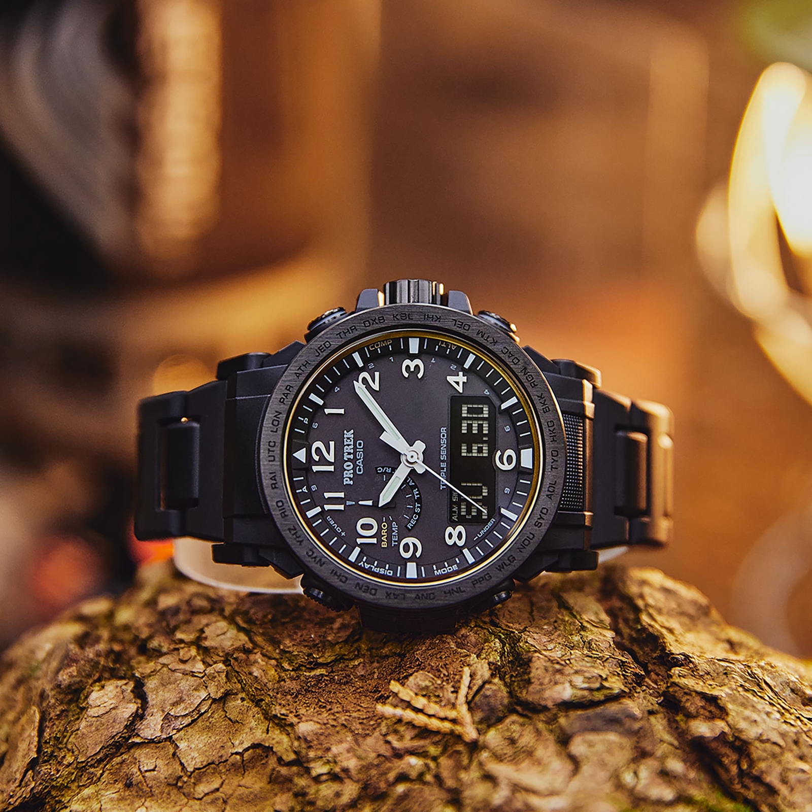 CASIO PRO TRECK PRW-51FC-1JF Climber Line Metal Biomass Resin Radio Solar Watch