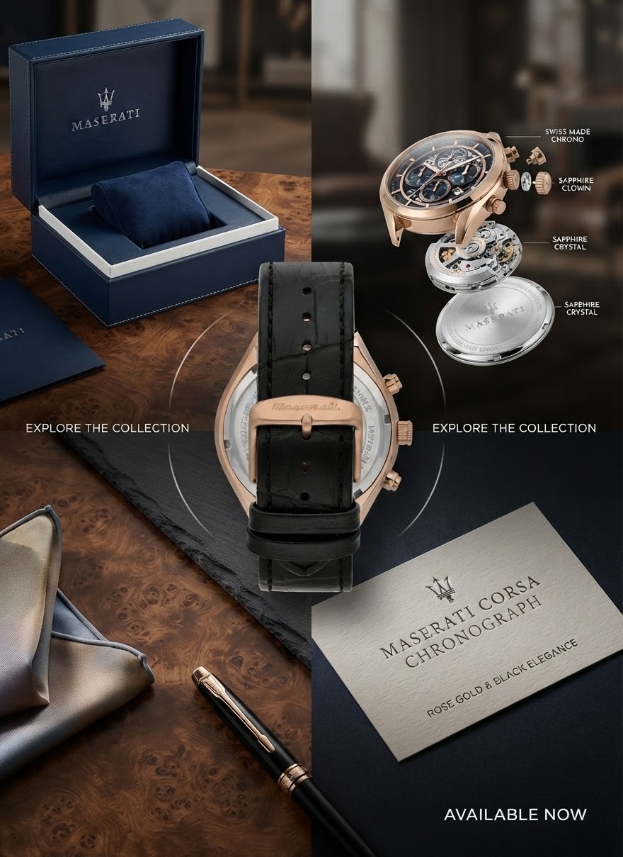 maserati watch men