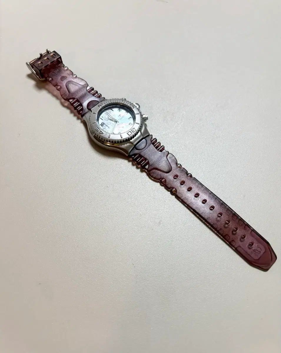 [A3M] TechnoMarine Quartz Classic Dial Stainless Steel Casual Watch Used [r8s]