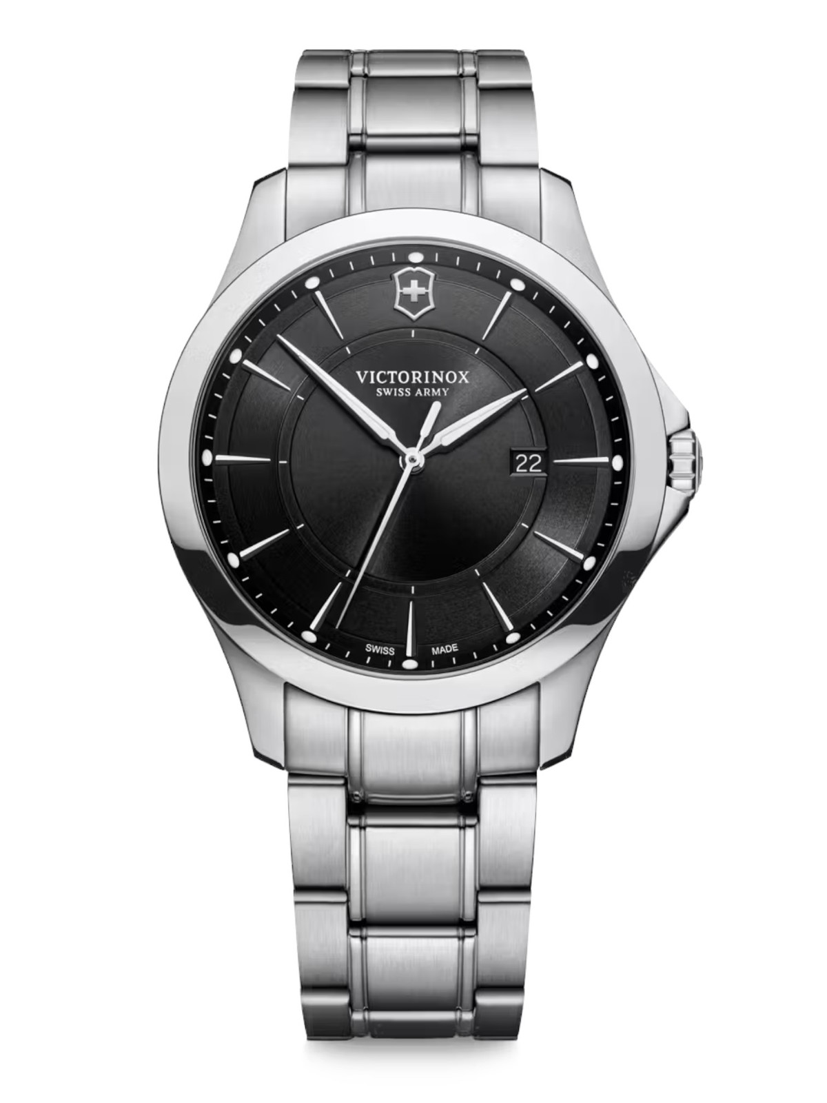 Victorinox Swiss Army 241909 Men’s Alliance Black Quartz Watch 40mm MSRP $650