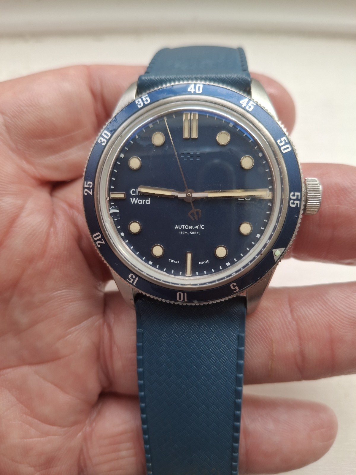 Christopher Ward C65 Trident Blue Automatic 41mm in Fantatsic Condition