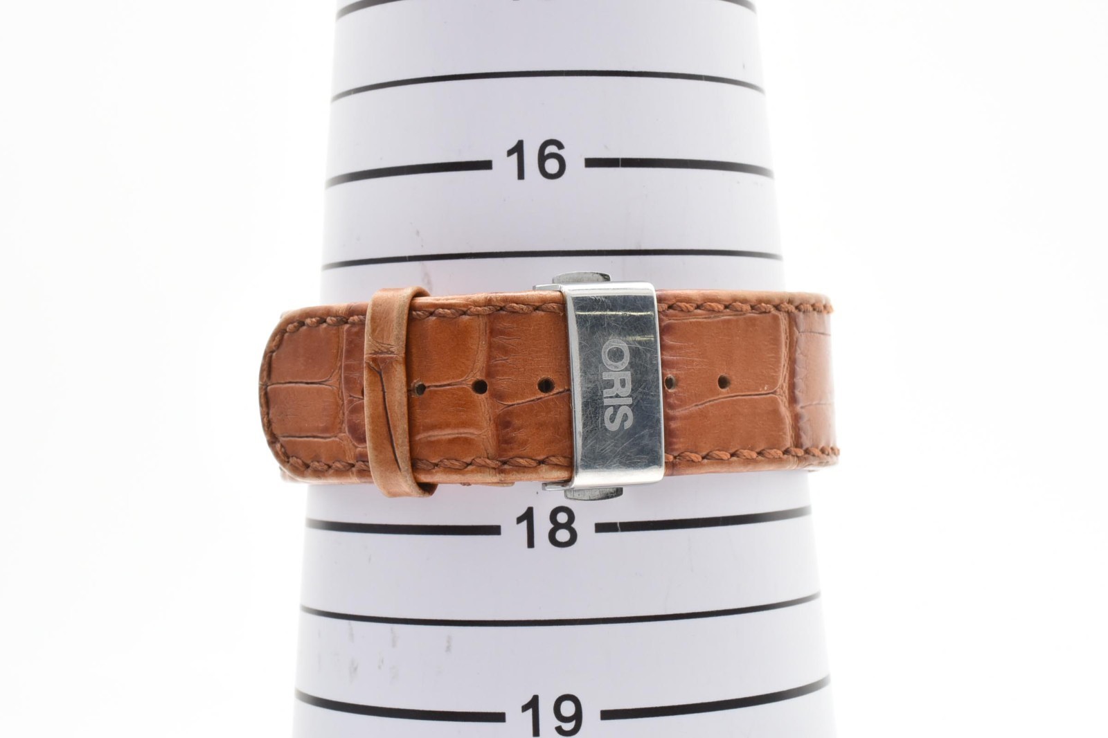[Near MINT] ORIS Miles 7538 Rectangular Day/Date White Dial At Men’s Watch