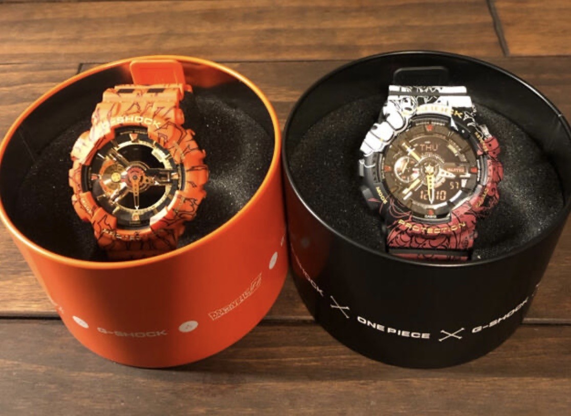 G-SHOCK One Piece & Dragon Ball Z Collaboration Model Watch Casio Unused Japan