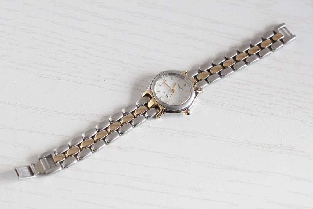 Working condition SEIKO EXCELINE wristwatch 2J31-OA40