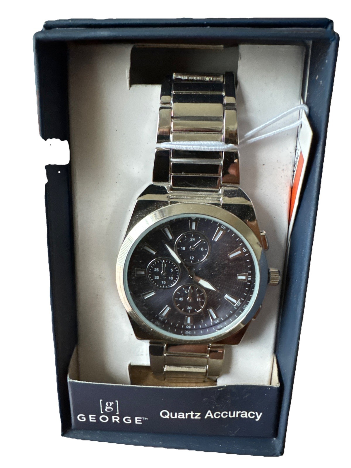 GEORGE QUARTZ ACCURACY Men’s Wristwatch With Papers And 1 Year Warranty