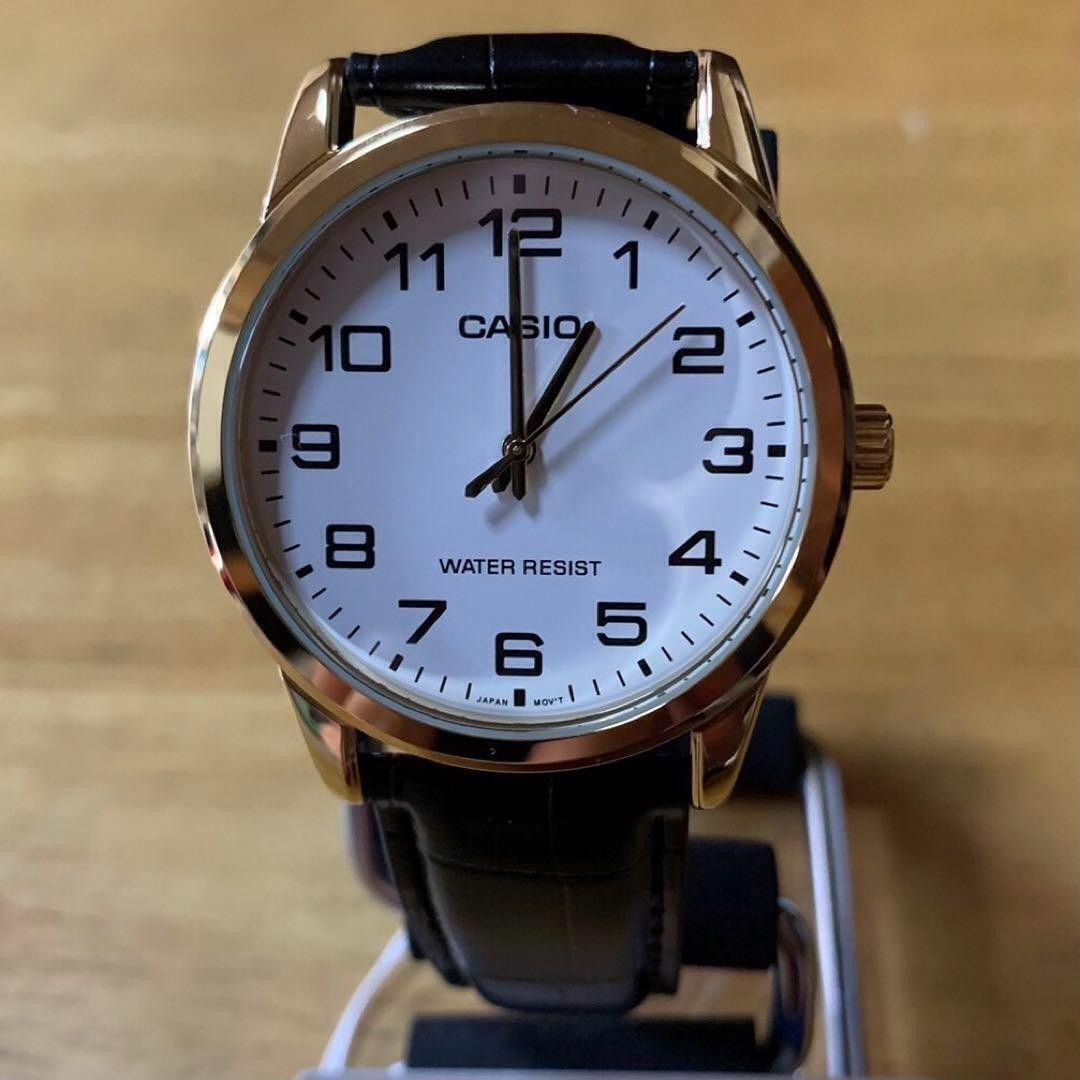 New No Box CASIO Basic Quartz Men s Wristwatch MTP V001GL 7B White