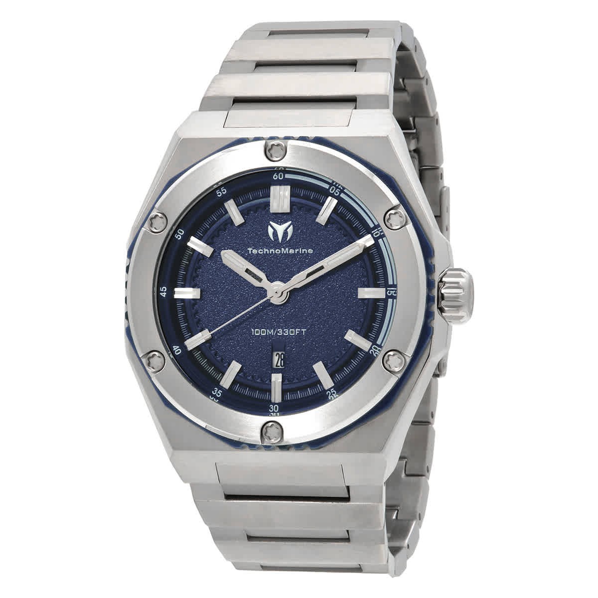 Technomarine Coral Quartz Blue Dial Men’s Watch TM-416090