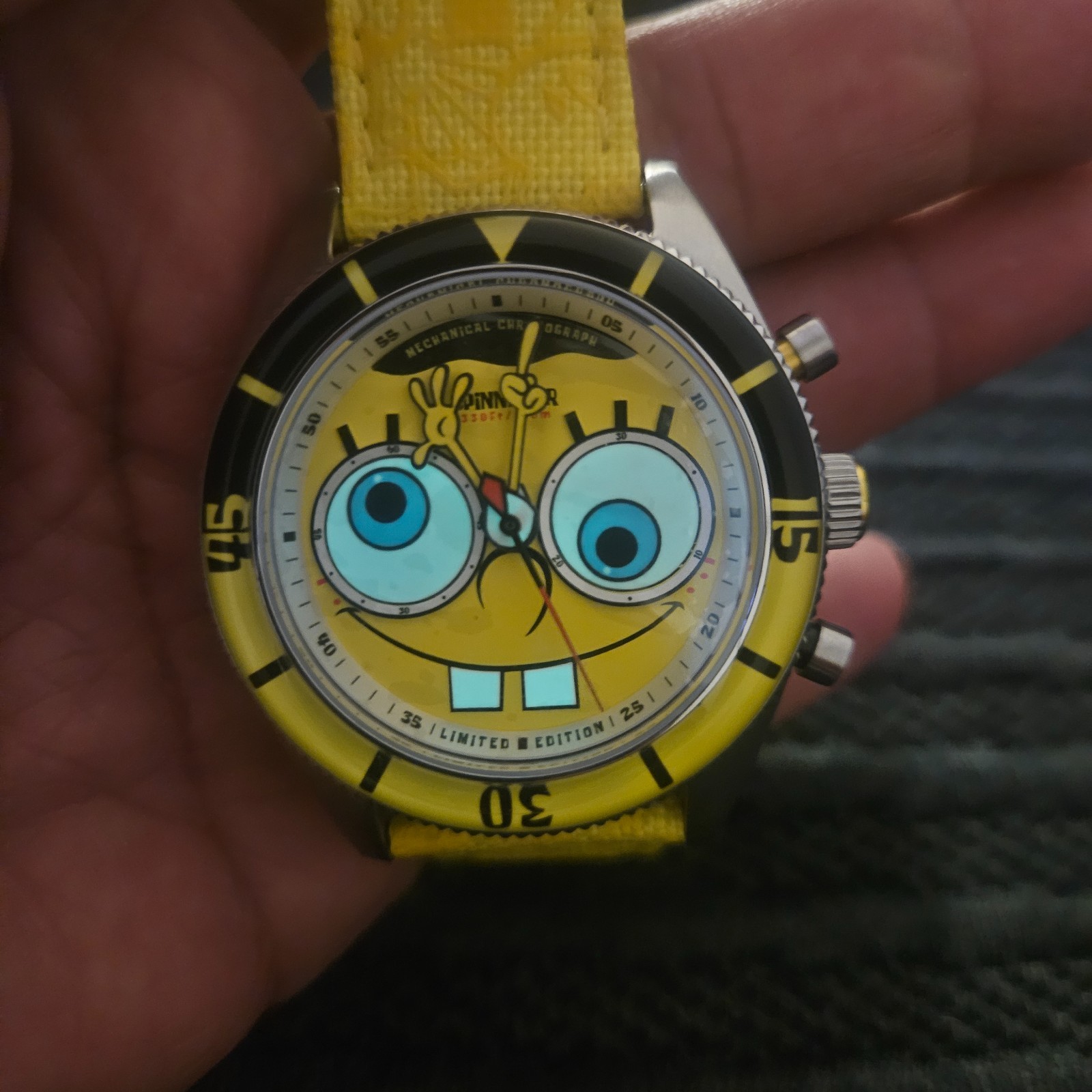 The Spinnaker Fleuss Mechanical Chronograph SpongeBob SquarePants SP-5153-01