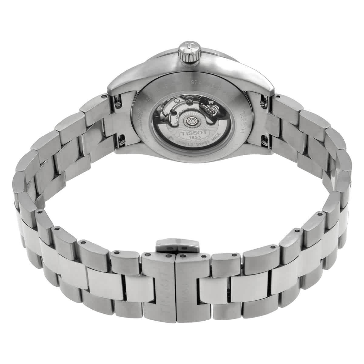 Tissot T-Classic Automatic Blue Dial Ladies Watch T1320071135100