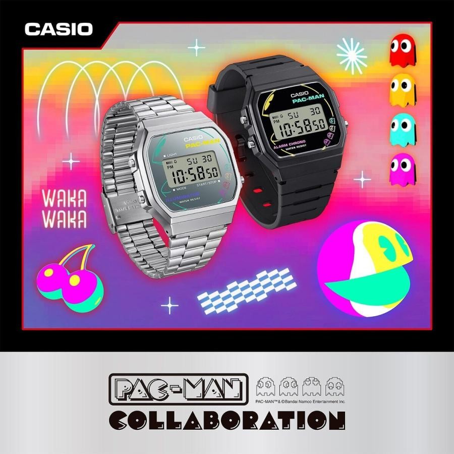 Casio CLASSIC ABL-100WEPC-1BJR Bluetooth For Men LIMITED PAC-MAN Collaboration